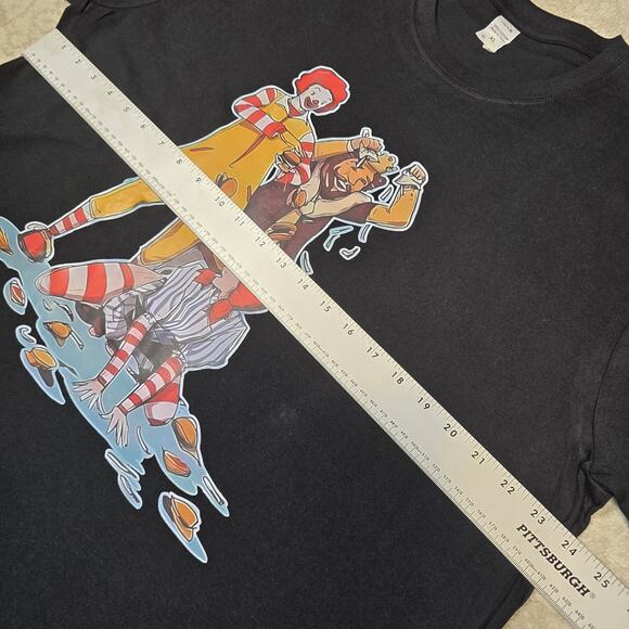 Fast Food Funny T-shirt Men's XL - New Without Tags - Picture 3 of 6